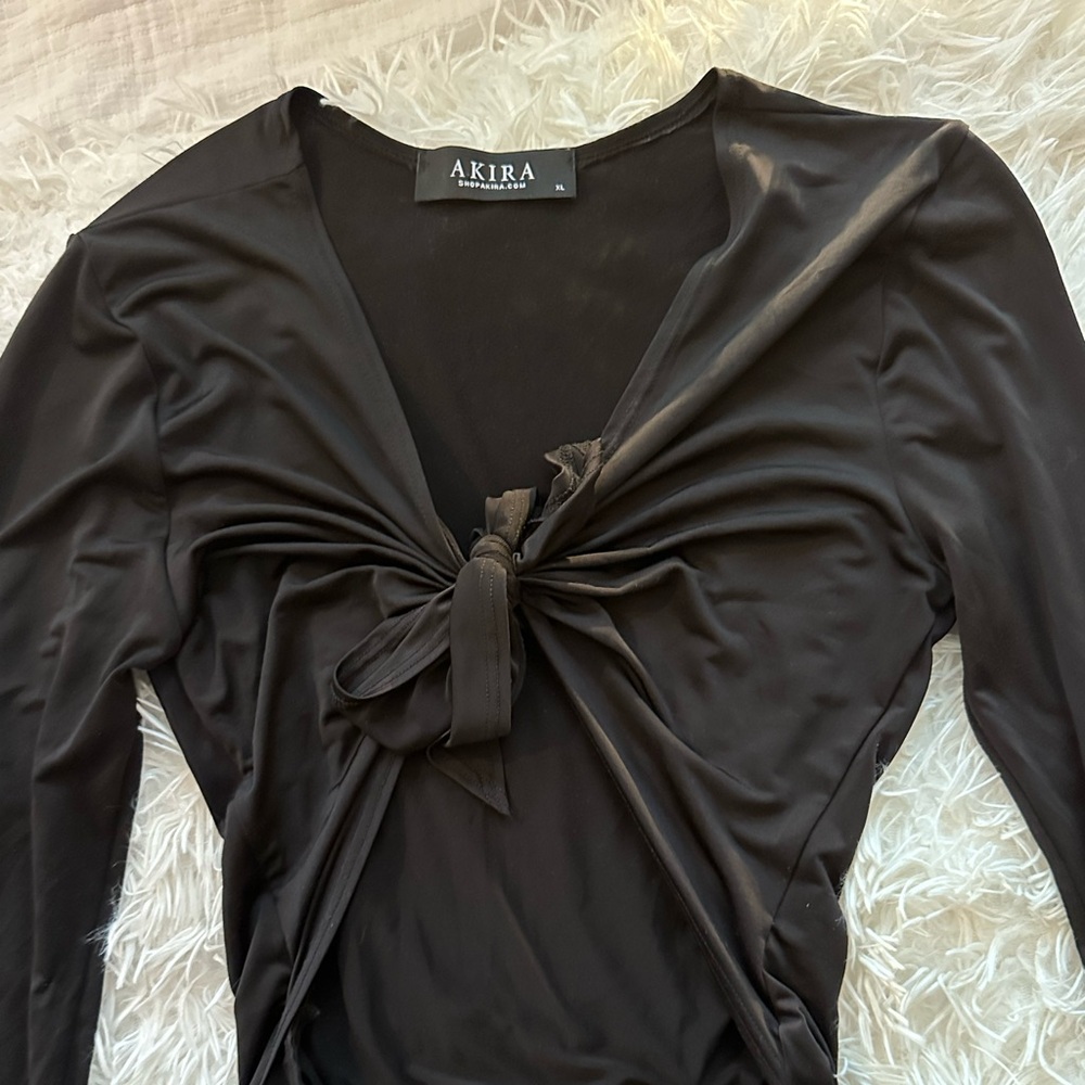 Black Akira Long-sleeve Body suit